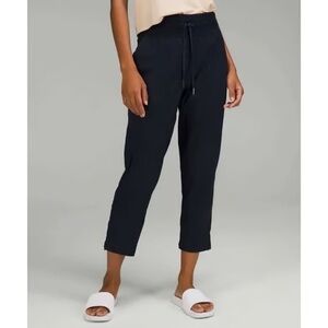 Lululemon dance studio crop, navy blue, size 8